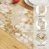 Blackout Polyester L2 Brown Table Runner (Pack of 1)