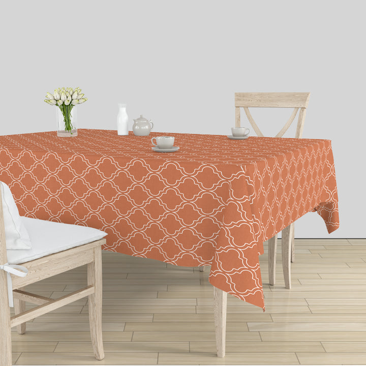 Polyester Copper Table Cloth (Pack of 1)
