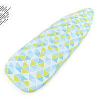20s Cotton Twill Triangles Aqua Ironing Board Cover (Pack of 1)