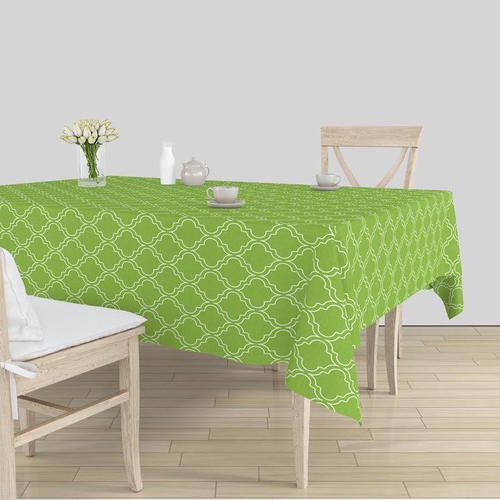 Polyester Greenery Table Cloth (Pack of 1)