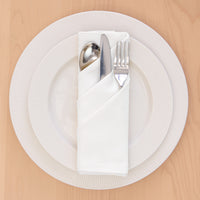 Cotton White Table Napkins (Pack of 6)