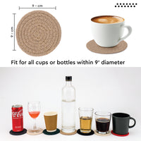 Cotton Beige Coaster