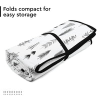 20s Sheeting Black Arrow Ironing Mat (Pack of 1)