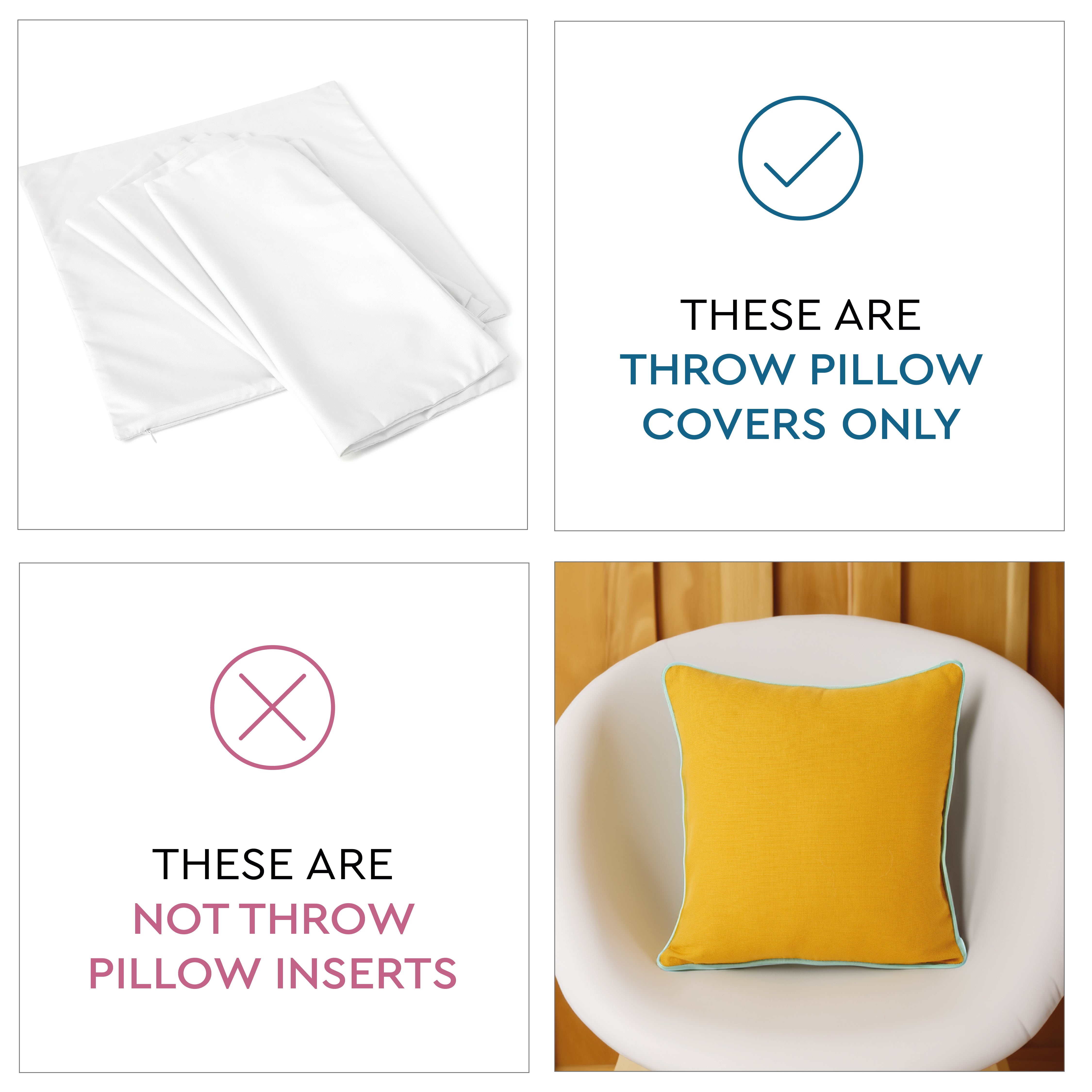 Cotton Mango+Mint Green Cushion Cover (Pack of 2)