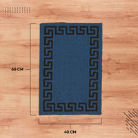 Coir Door Mats for Home Entrance Thick Anti-slip Welcome Doormat with PVC Back | Ideal for Indoor, Outdoor, Patio, Home and Office | Durable and Easy to Clean
