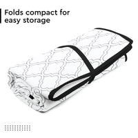 20s Sheeting White Tiles Ironing Mat (Pack of 1)