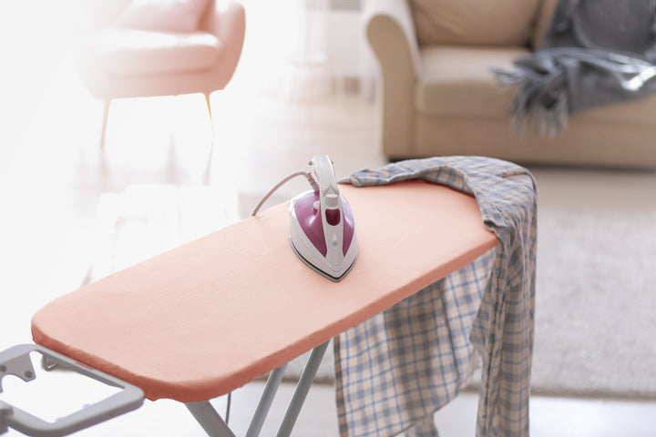 Canvas Powder Pink Ironing Board Cover
