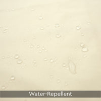 Polyester Natural Shower Curtain (Pack of 1)