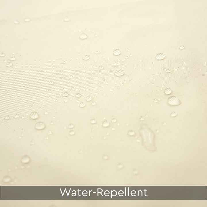 Polyester Natural Shower Curtain (Pack of 1)