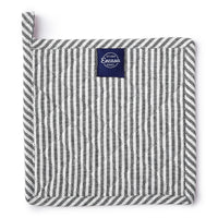 Cotton Ticking Black Pot Holders (Pack of 2)