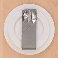 Cotton Grey Table Napkin (Pack of 4)