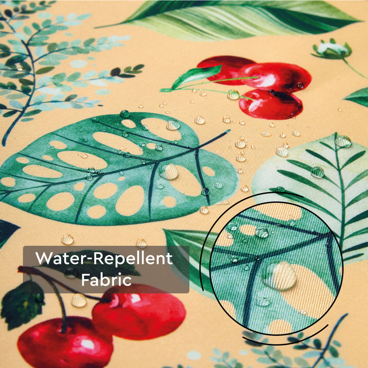 Polyester Cherry Cushion Cover (Pack of 2)