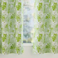 Blackout Polyester L2 Green Curtain (Pack of 2)