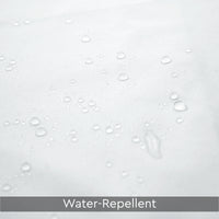 Polyester White Shower Curtain (Pack of 1)