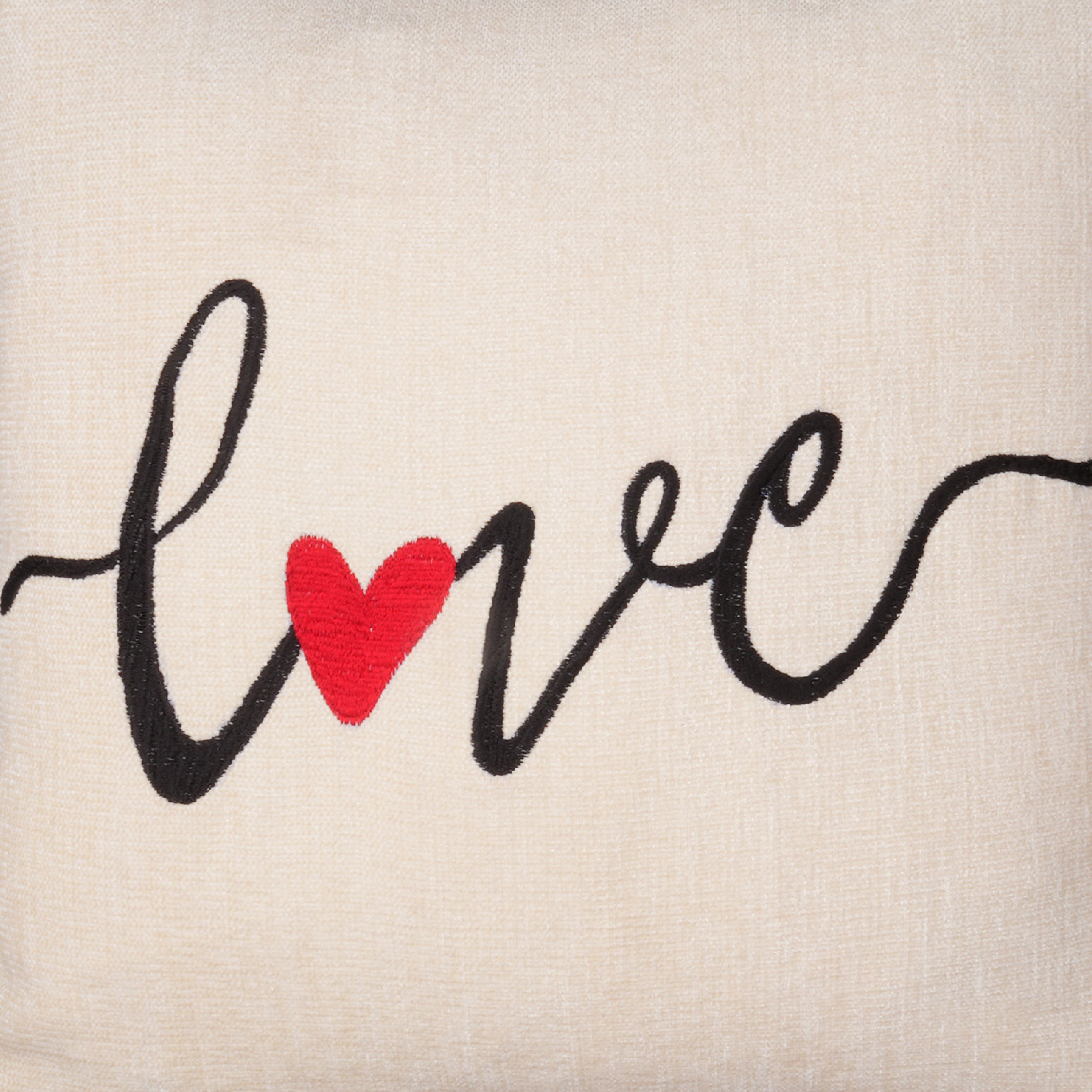 Love - Natural Cushion Cover