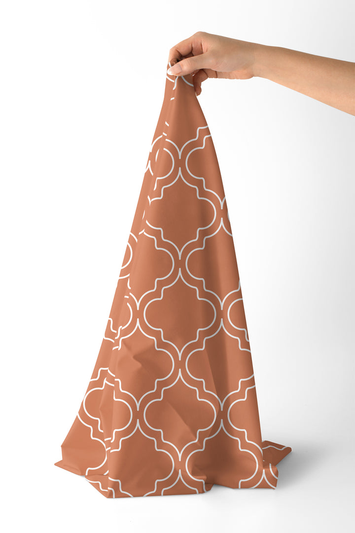 Printed Satin Fabric by Meter | Wide - 58 Inch Width (147 cm) | Soft Polyester Cloth for Curtains, Cushion Covers, Dresses, Kurtis, Crafts, Craft Sewing & Home Decor
