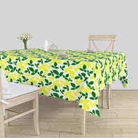 Polyester Leaves Table Cloth (Pack of 1)