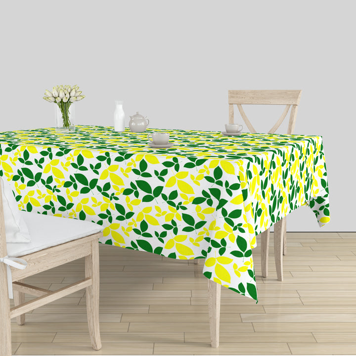 Polyester Leaves Table Cloth (Pack of 1)