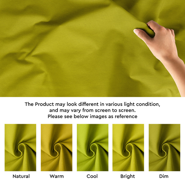Mercerised Cotton Canvas Fabric, 100x150 cm Wide | Sold by the Metre, Cut to Length | Fabric For Cushions, Sofa Covers, Light Upholstery, Embroidery, Dress Material