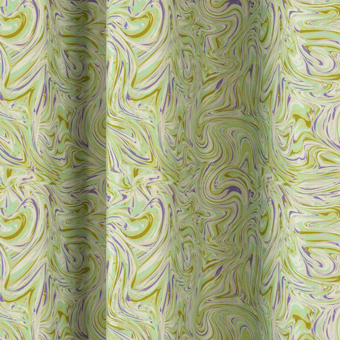 Blackout Polyester Fabric - by The Meter - 100 x 117 cm - Floral Digital Print - Blocks Light, Sound & Heat - Perfect for Blackout Blinds, Door Curtains, Window