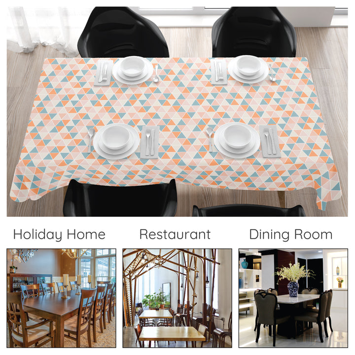 Cotton Triangles Table Cloth (Pack of 1)