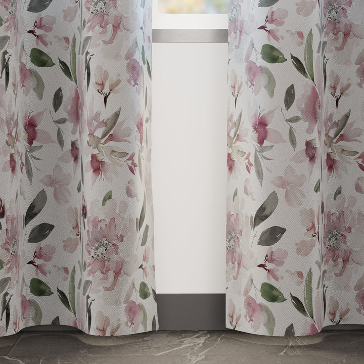 Blackout Polyester F1 Neutral Curtain (Pack of 2)