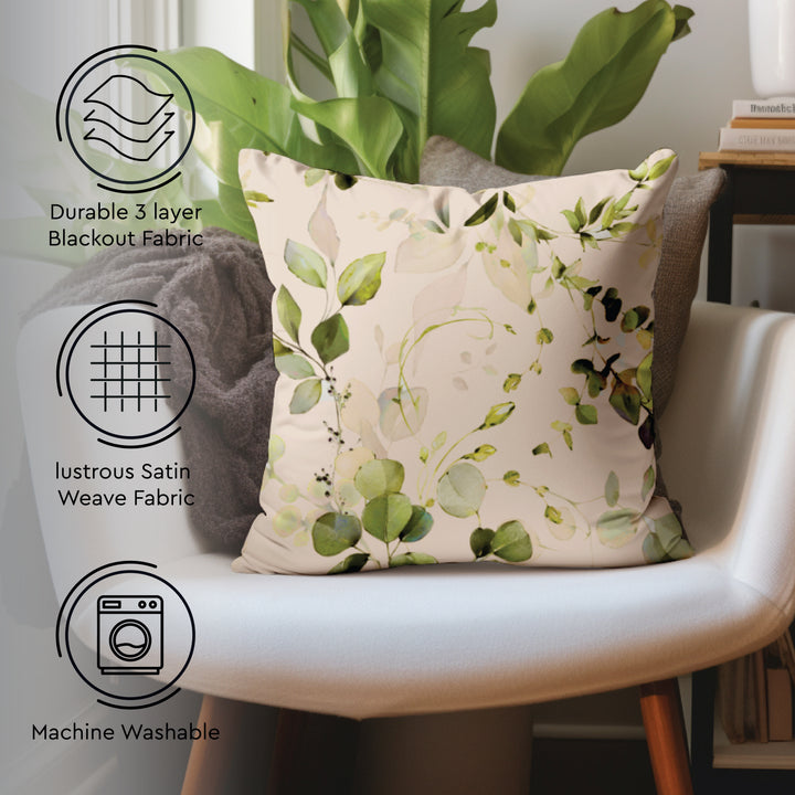 Blackout L1 Olive Cushion Cover (Pack of 2)