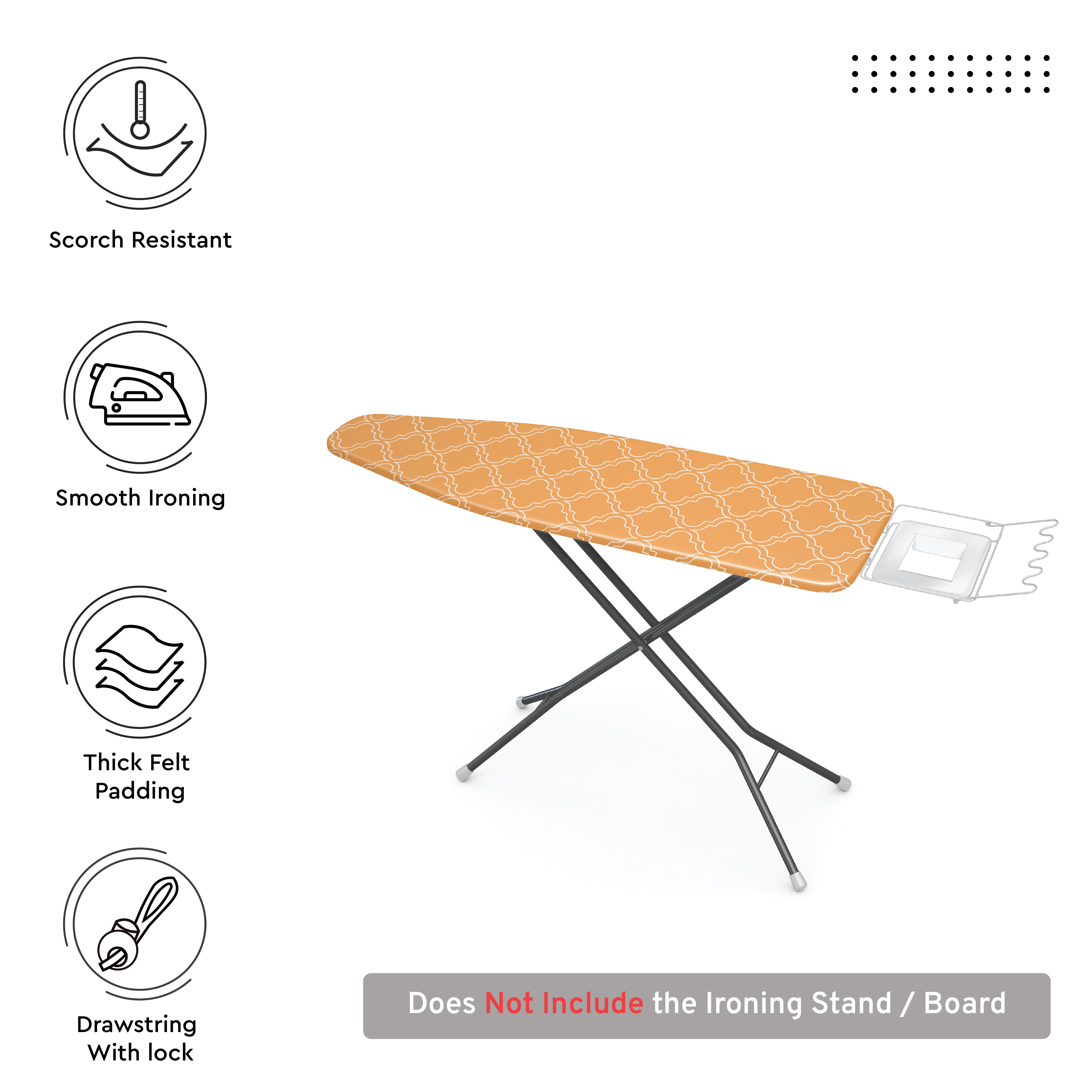 Peach Tiles Ironing Board Cover
