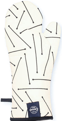 20s Sheeting Match Sticks Oven Gloves (Pack of 2)