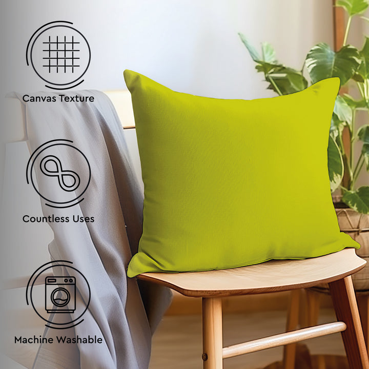 Cotton Canvas Cushion Cover