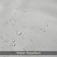 Polyester Grey Shower Curtain (Pack of 1)