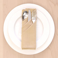 Cotton Light Beige Table Napkins (Pack of 6)