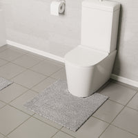Cotton Grey Bathmat (Pack of 2)