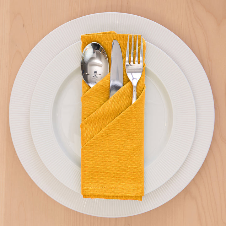 Cotton Mango Table Napkins (Pack of 12)