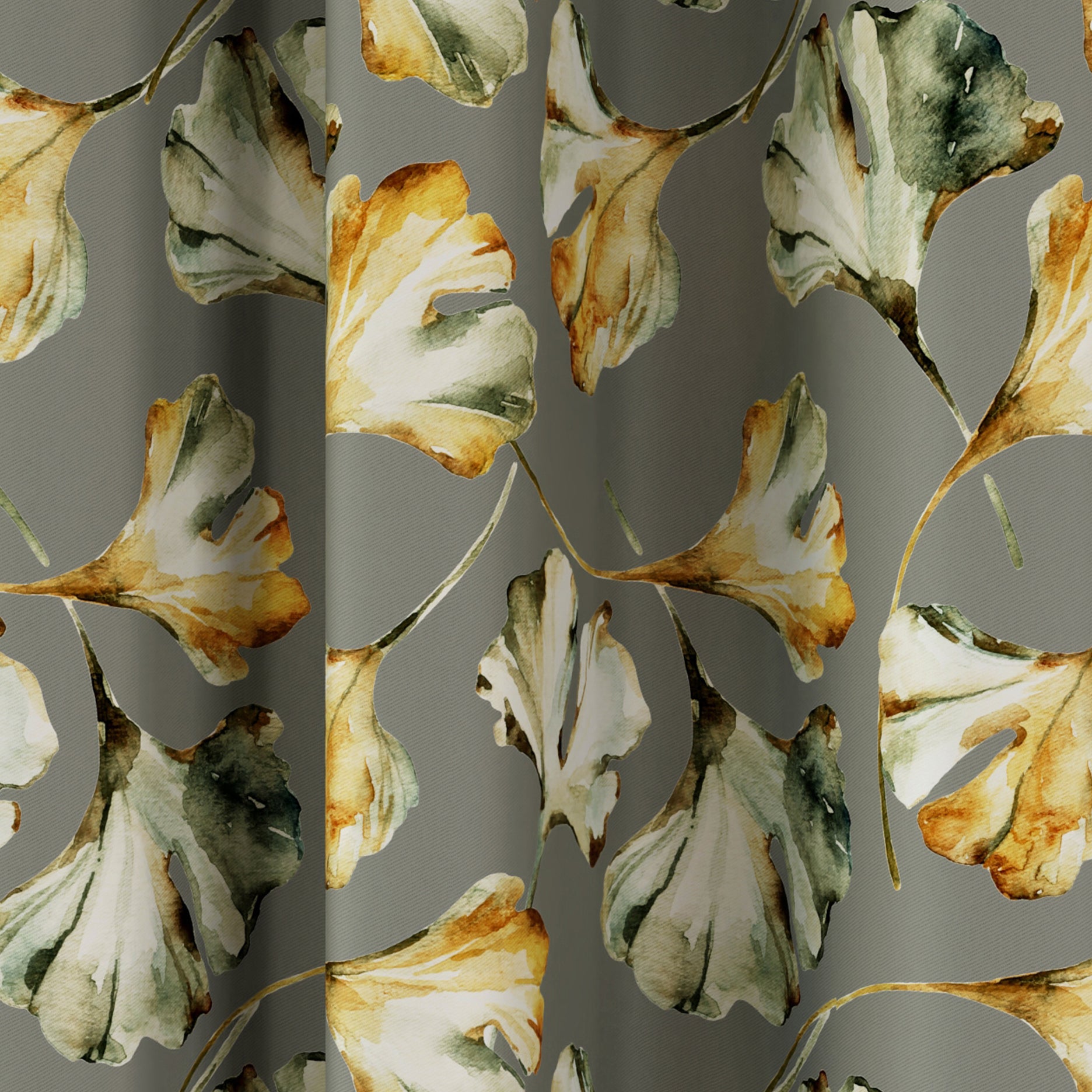 Blackout Polyester Fabric - by The Meter - 100 x 117 cm - Floral Digital Print - Blocks Light, Sound & Heat - Perfect for Blackout Blinds, Door Curtains, Window