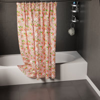 Polyester Apple Shower Curtain (Pack of 1)