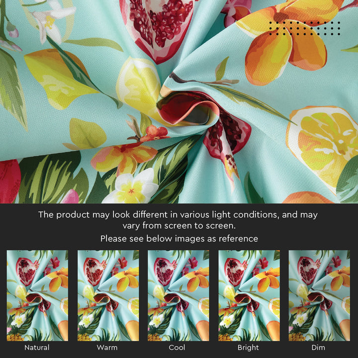 Polyester Pineapple Table Cloth (Pack of 1)