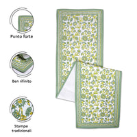 Cotton Sage-02 Table Runner (Pack of 1)