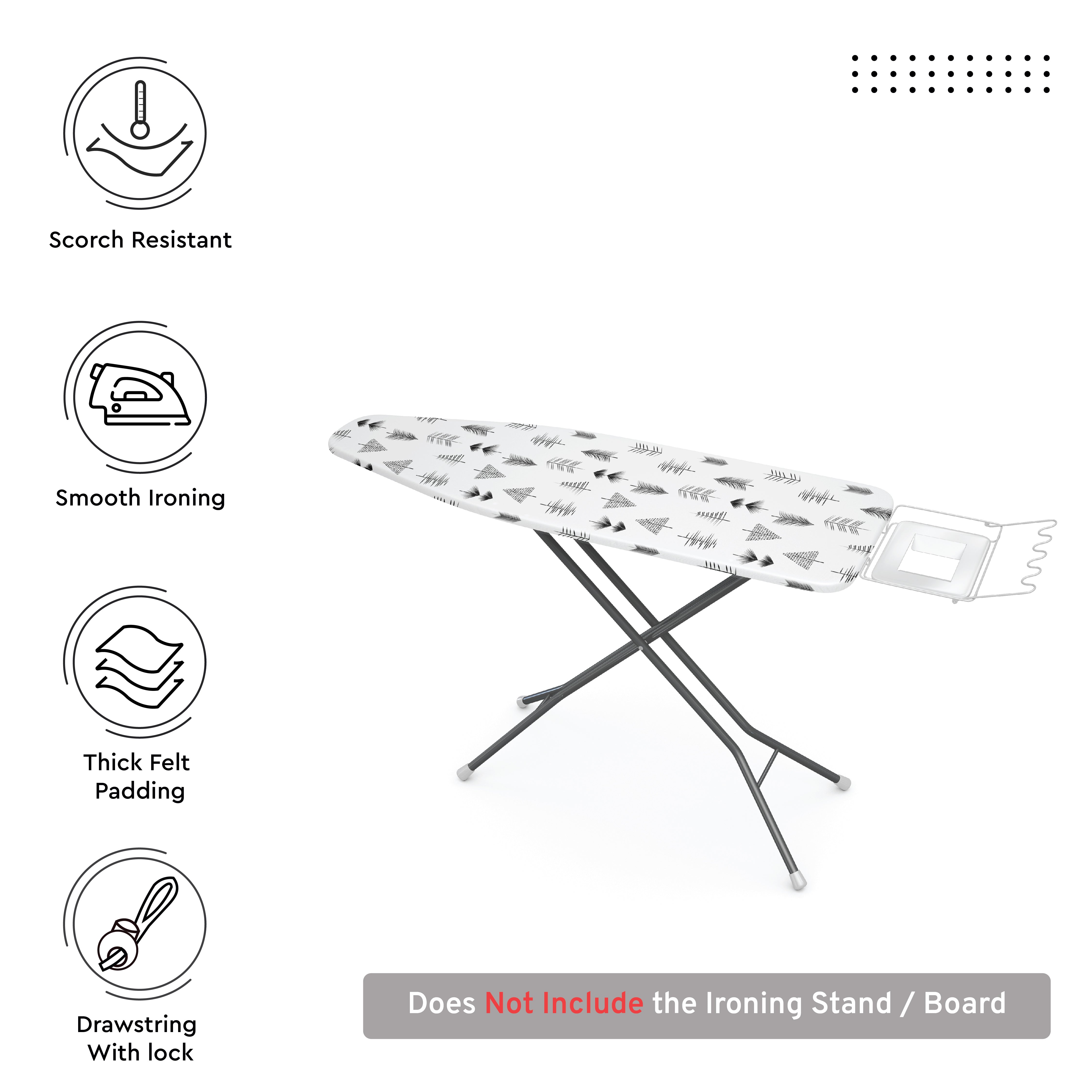 Black Arrow Ironing Board Cover