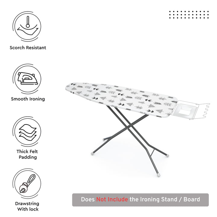 20s Sheeting Black Arrow Ironing Board Cover
