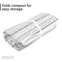 20s Sheeting Daisy Blue Ironing Mat (Pack of 1)
