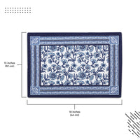Cotton Indigo-02 Placemat (Pack of 6)