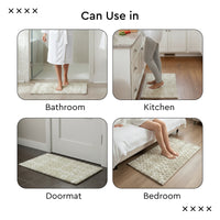 Cotton Olive Bathmat (Pack of 1)