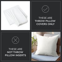 Canvas Grey Cushion Cover