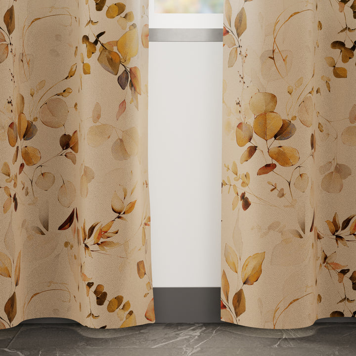 Blackout L1 Gold Curtain (Pack of 2)