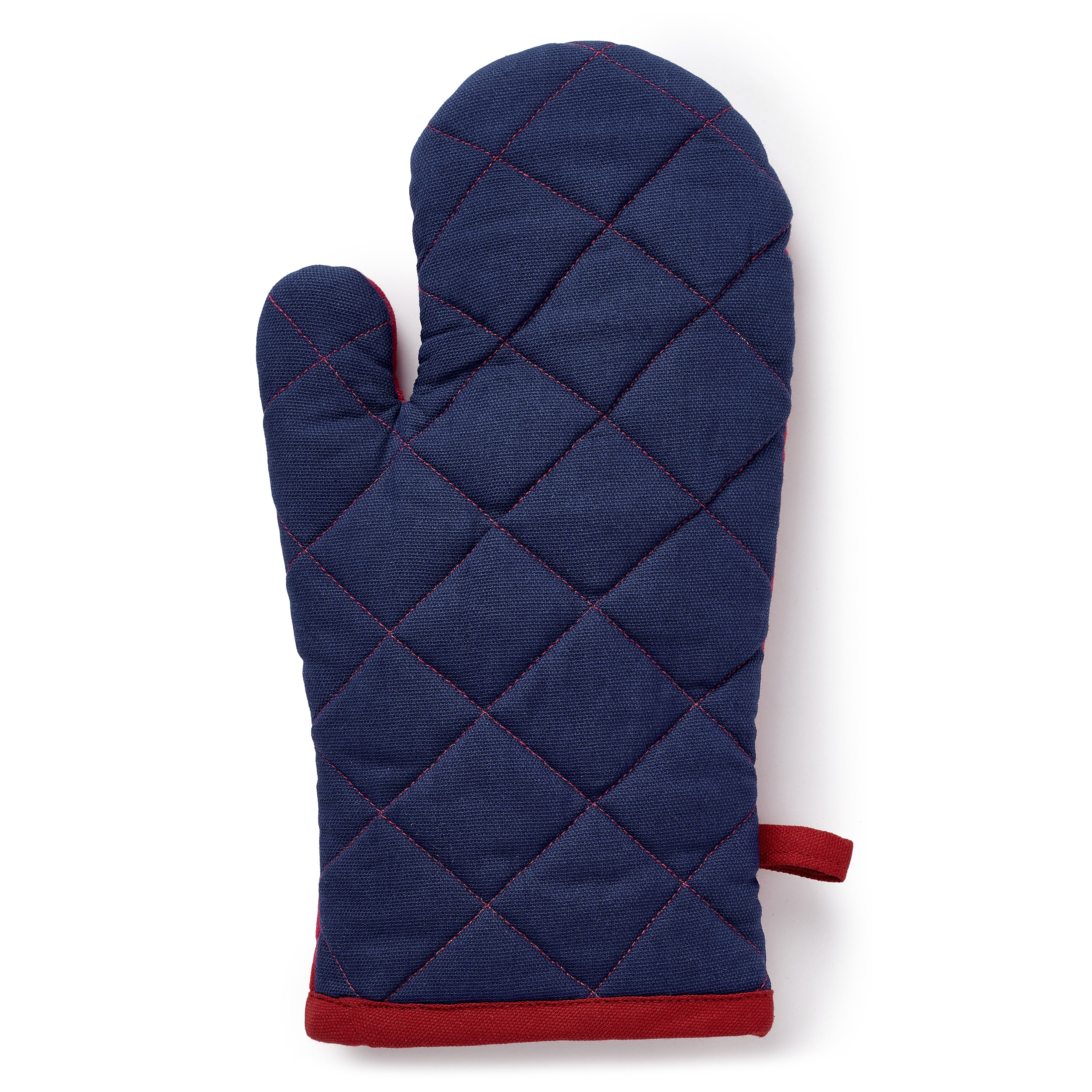 Cotton Red Oven Gloves (Pack of 2)