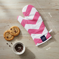 20s Sheeting ZZ Magenta Oven Gloves (Pack of 2)