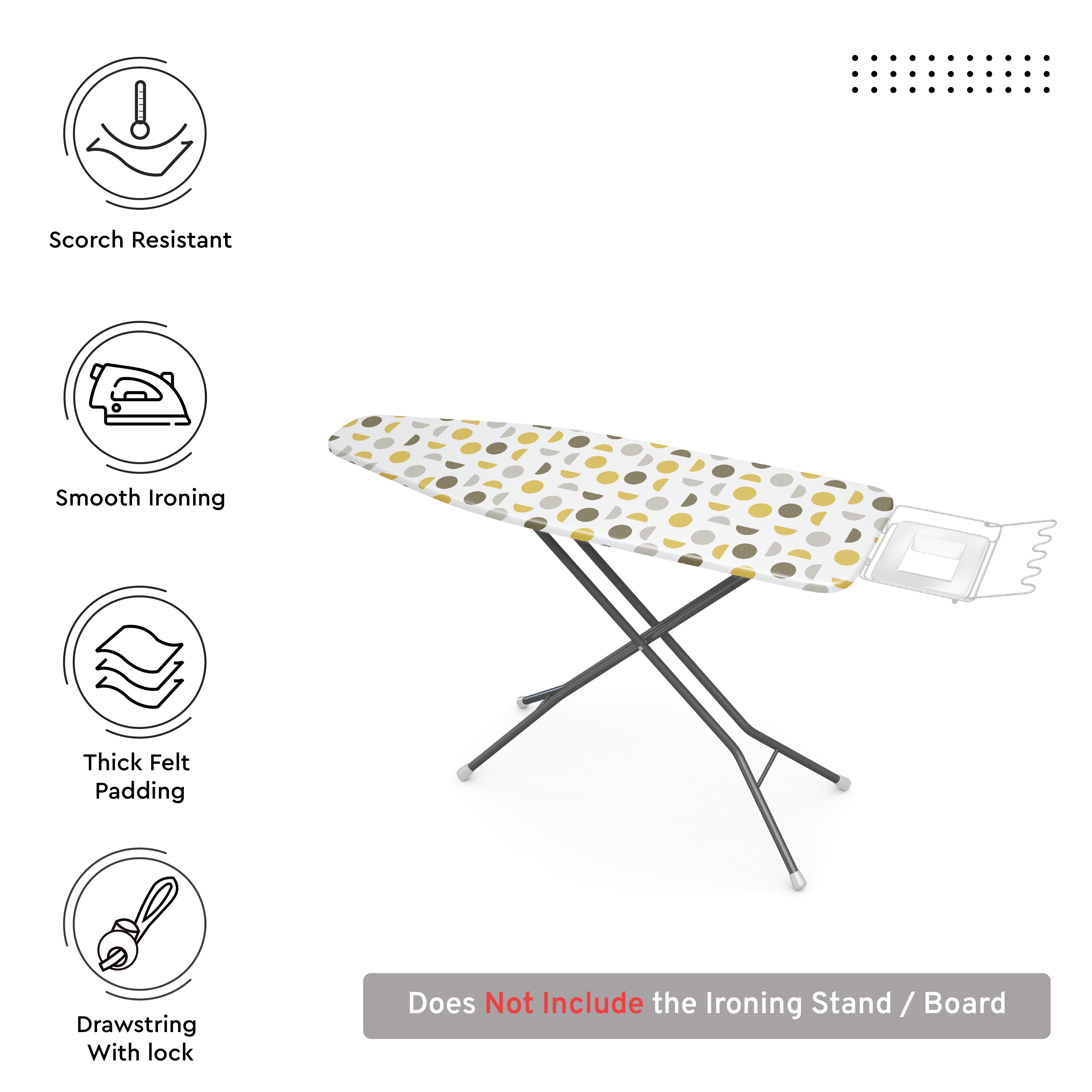 Yellow Moon Ironing Board Cover