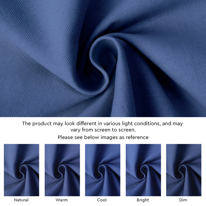 Cotton Cobalt Table Cloth (Pack of 1)