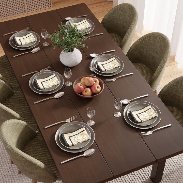 Cotton Yellow-02 Table Napkin